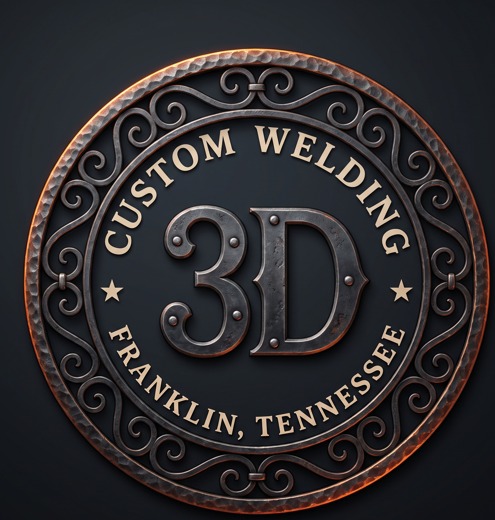 3D Custom Welding badge logo, Franklin Tennessee